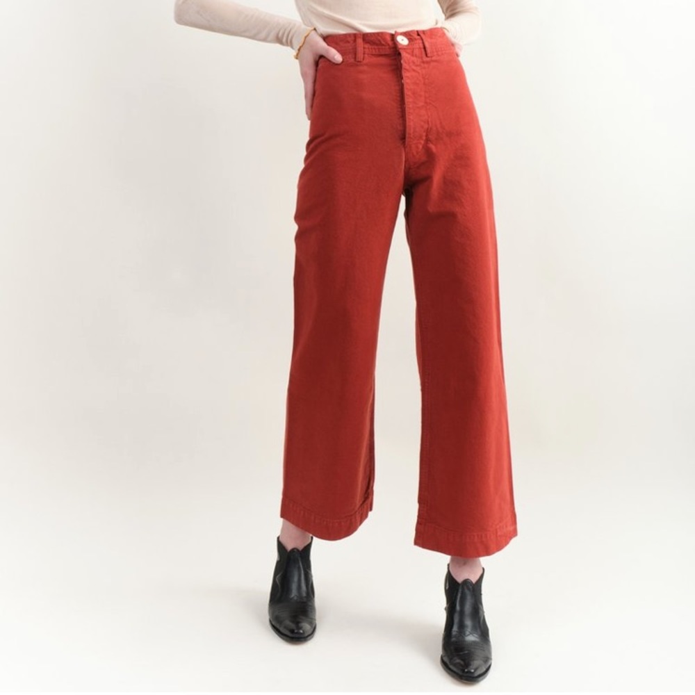 Jess Kamm Pants XS Iron Oxide